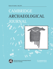 Cambridge Archaeological Journal Volume 29 - Issue 2 -