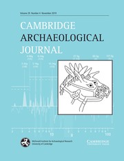 Cambridge Archaeological Journal Volume 29 - Issue 4 -
