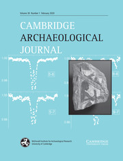 Cambridge Archaeological Journal Volume 30 - Issue 1 -