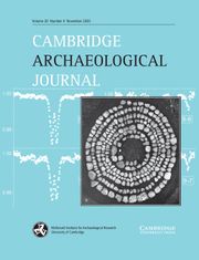Cambridge Archaeological Journal Volume 30 - Issue 4 -