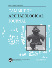 Cambridge Archaeological Journal: Volume 31 - Issue 1 | Cambridge Core