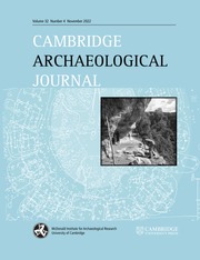 Cambridge Archaeological Journal Volume 32 - Issue 4 -