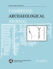 Cambridge Archaeological Journal Volume 34 - Issue 1 -