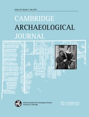 Cambridge Archaeological Journal Volume 34 - Issue 2 -