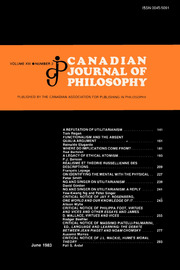 Canadian Journal of Philosophy Volume 13 - Issue 2 -