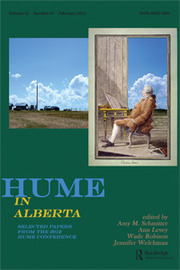 Canadian Journal of Philosophy Volume 42 - Issue S1 -  Hume in Alberta: Selected Papers from the 2012 Hume Conference in Calgary