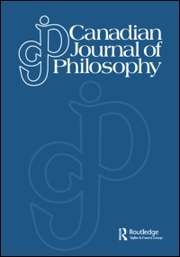 Canadian Journal of Philosophy Volume 43 - Issue 2 -