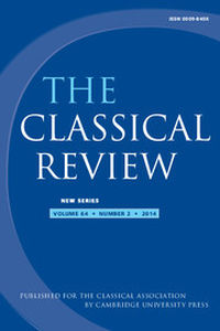 The Classical Review Volume 64 - Issue 2 -