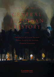 Central European History Volume 52 - Special Issue1 -  New Narratives for the History of the Federal Republic