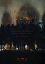 Central European History Volume 52 - Issue 4 -