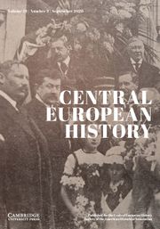 Central European History Volume 53 - Issue 3 -