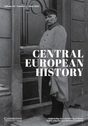 Central European History Volume 55 - Issue 2 -