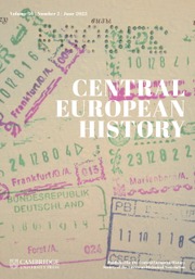 Central European History Volume 56 - Special Issue2 -  Bordering the GDR: Everyday Transnationalism, Global Entanglements and Regimes of Mobility at the Edges of East Germany