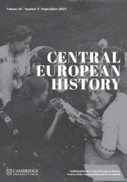 Central European History Volume 56 - Issue 3 -