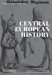 Central European History Volume 57 - Issue 1 -