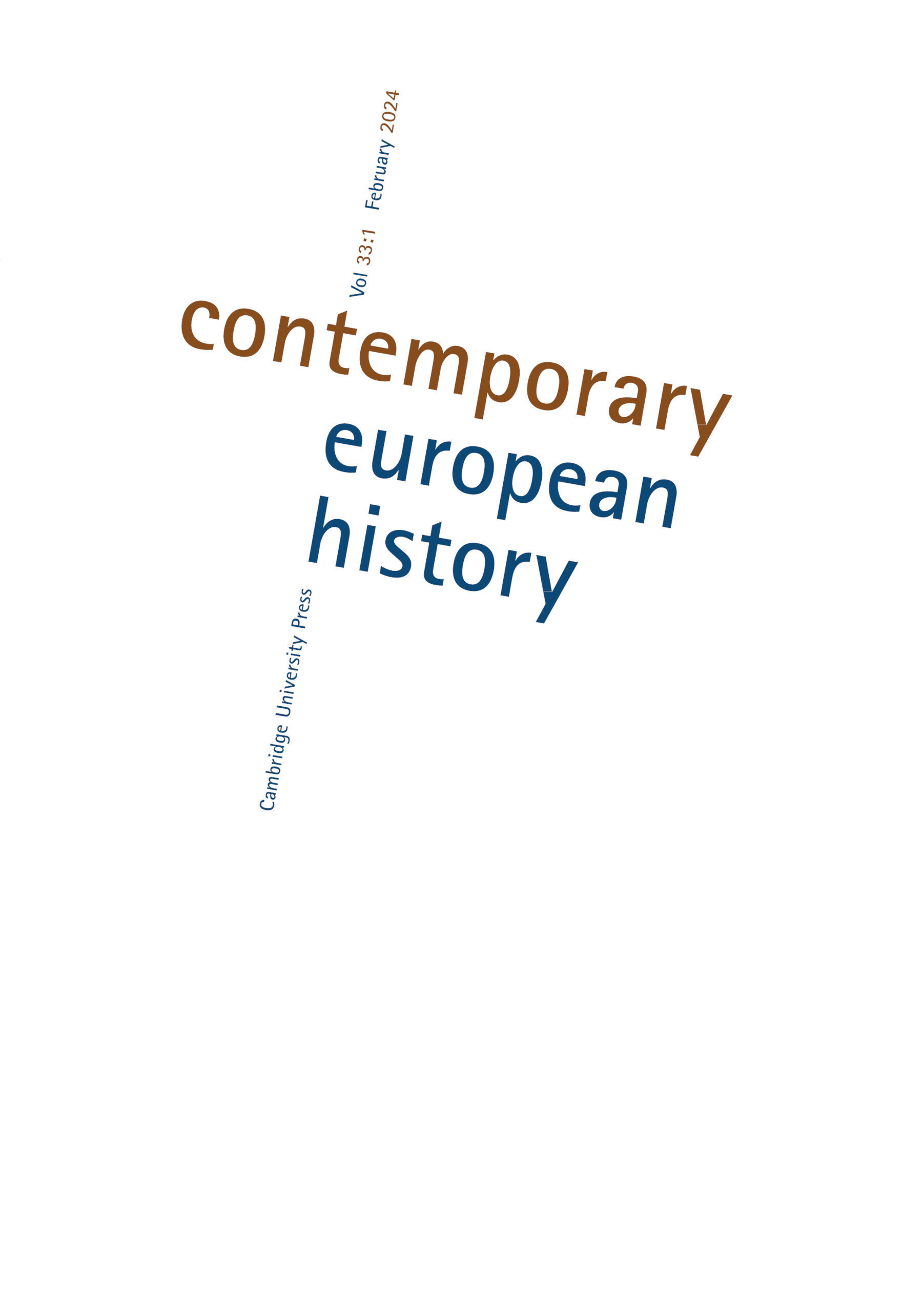 Contemporary European History | Cambridge Core