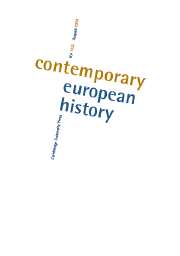 Contemporary European History Volume 13 - Issue 3 -
