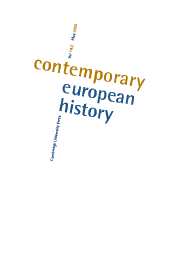 Contemporary European History Volume 14 - Issue 2 -