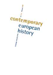 Contemporary European History Volume 15 - Issue 1 -