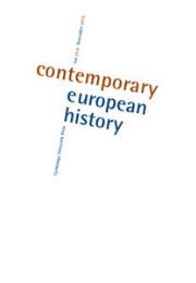 Contemporary European History Volume 24 - Issue 4 -  Urban Societies in Europe
