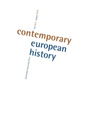 Contemporary European History Volume 28 - Issue 3 -