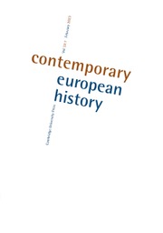 Contemporary European History Volume 32 - Issue 1 -