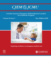 Canadian Journal of Emergency Medicine Volume 22 - Issue 3 -