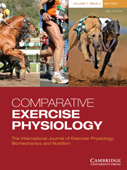 Comparative Exercise Physiology Volume 7 - Issue 2 -