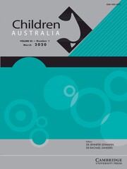 Children Australia Volume 45 - Issue 1 -