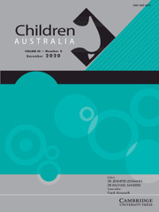Children Australia Volume 45 - Special Issue4 -  Special Issue: Poverty and Child Abuse