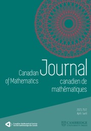 Canadian Journal of Mathematics Volume 75 - Issue 2 -