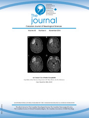 Canadian Journal of Neurological Sciences Volume 43 - Issue 6 -