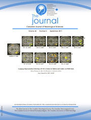 Canadian Journal of Neurological Sciences Volume 44 - Issue 5 -