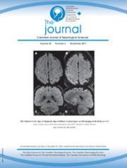 Canadian Journal of Neurological Sciences Volume 44 - Issue 6 -