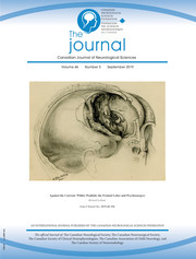 Canadian Journal of Neurological Sciences Volume 46 - Issue 5 -