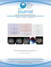 Canadian Journal of Neurological Sciences Volume 46 - Issue 6 -