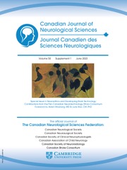 Canadian Journal of Neurological Sciences Volume 50 - Supplements1 -  Special Issue in Neuroethics and Developing Brain Technology Contributions from the Pan Canadian Neurotechnology Ethics Consortium