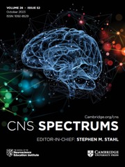 CNS Spectrums Volume 28 - SupplementS2 -  Abstracts of the 3rd International Conference on Psychiatry and Neurorestoratology (ICPN2023) October 27-28, 2023 Zhengzhou, China