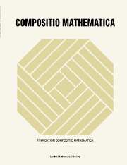 Compositio Mathematica Volume 140 - Issue 4 -