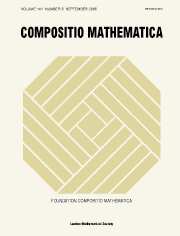 Compositio Mathematica Volume 141 - Issue 5 -