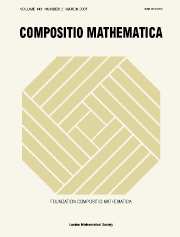 Compositio Mathematica Volume 143 - Issue 2 -