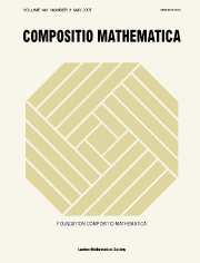 Compositio Mathematica Volume 143 - Issue 3 -