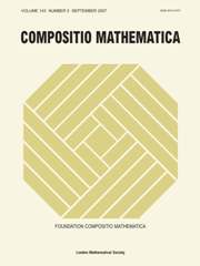 Compositio Mathematica Volume 143 - Issue 5 -