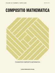 Compositio Mathematica Volume 144 - Issue 2 -