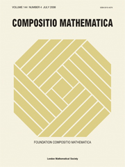 Compositio Mathematica Volume 144 - Issue 4 -