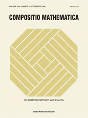 Compositio Mathematica Volume 144 - Issue 5 -