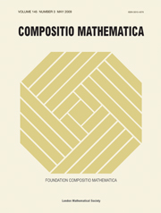 Compositio Mathematica Volume 145 - Issue 3 -