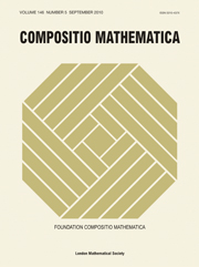 Compositio Mathematica Volume 146 - Issue 5 -