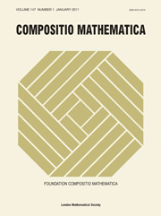 Compositio Mathematica Volume 147 - Issue 1 -