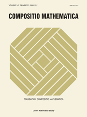 Compositio Mathematica Volume 147 - Issue 3 -